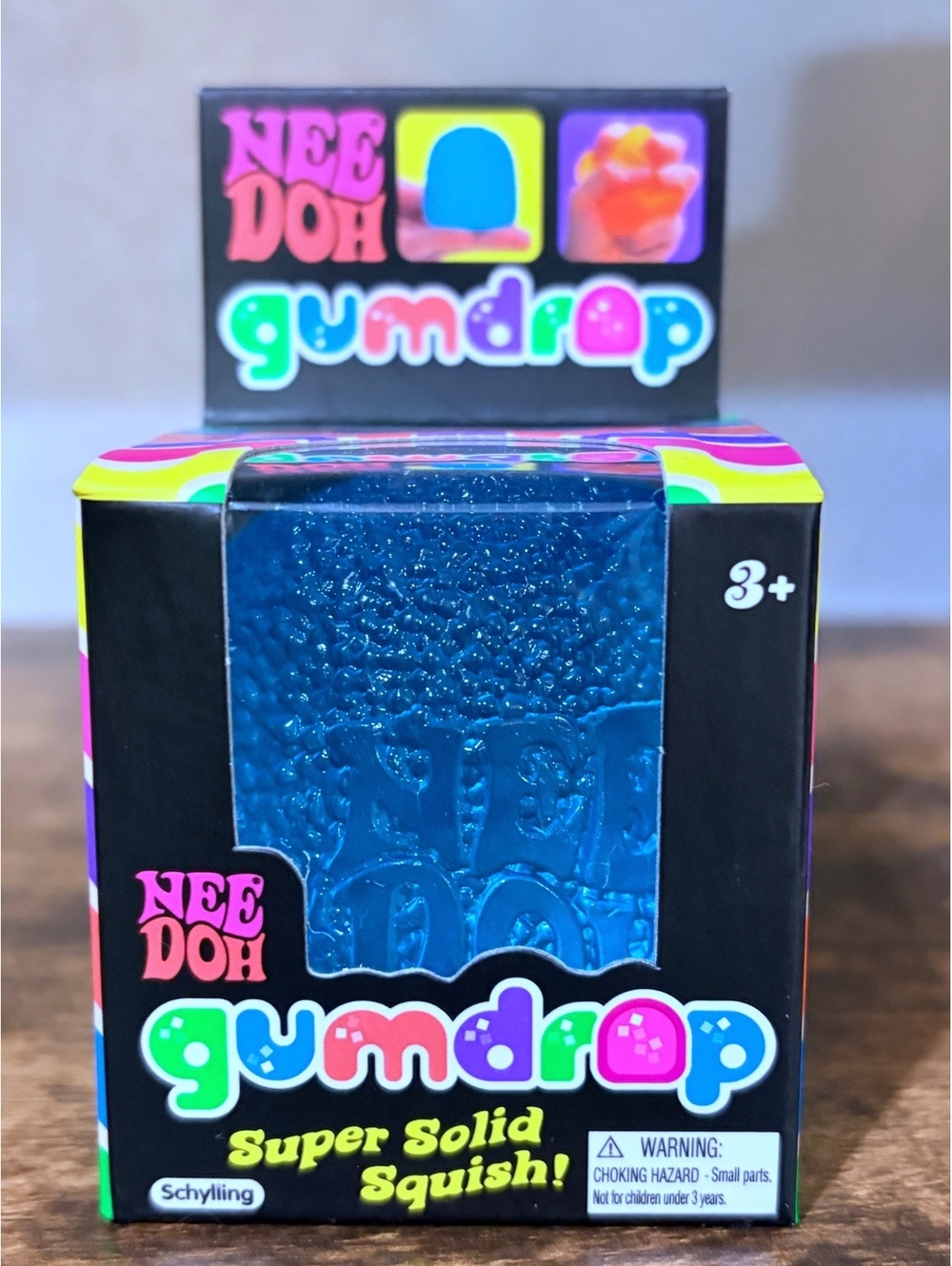 NeeDoh Gumdrop in Blue Authentic by Schylling